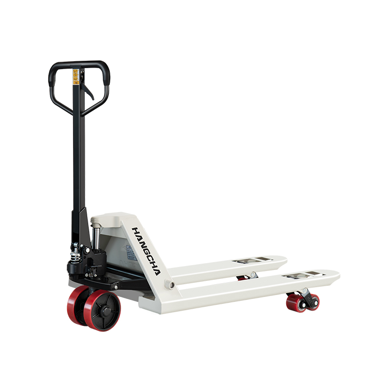 Truk Pallet Manual 2,5 Ton Dengan Roda Pu Ganda