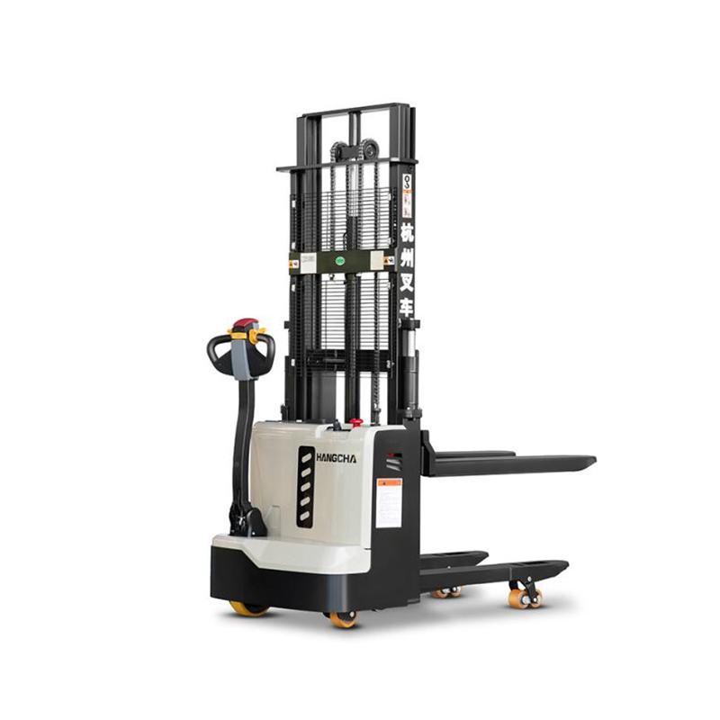 Pallet Stacker 1,5 Ton Dengan Baterai Pengangkatan Awal 24v85ah