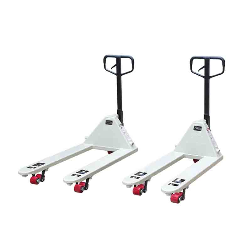Truk Pallet Manual 2,5 Ton Dengan Roda Pu Ganda